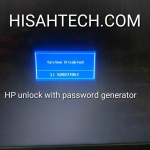 We have solution for unlock bios password HP,8 DELL  8FC8 / E7A / 6FF1 Dump and password generator