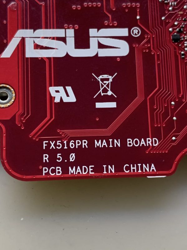 ASUS FX516PR BIOS HISAH TECH LIMITED