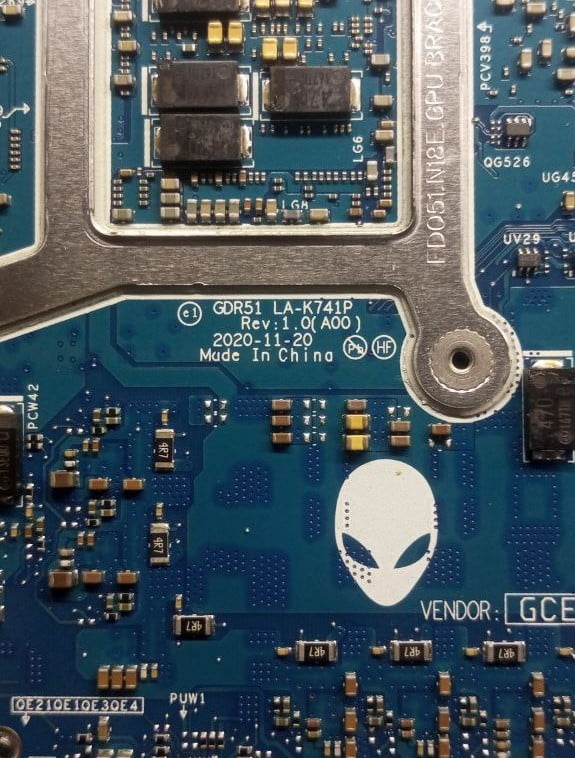 ALIENWARE M15 R4 LA-K741P BIOS TESTED OK + CLEAR ME UH4 (16MB) UL7 (2MB) UG61 (2MB) LT2 (1MB) WORKING FILES