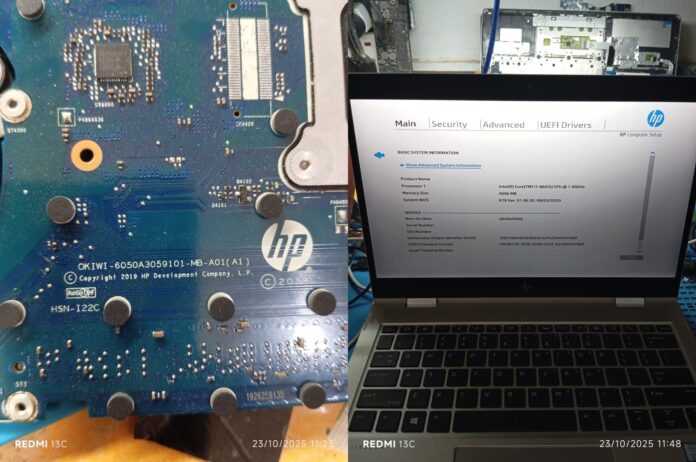 OKIWI-6050A3059101-MB-A01 TESTED OK IMG